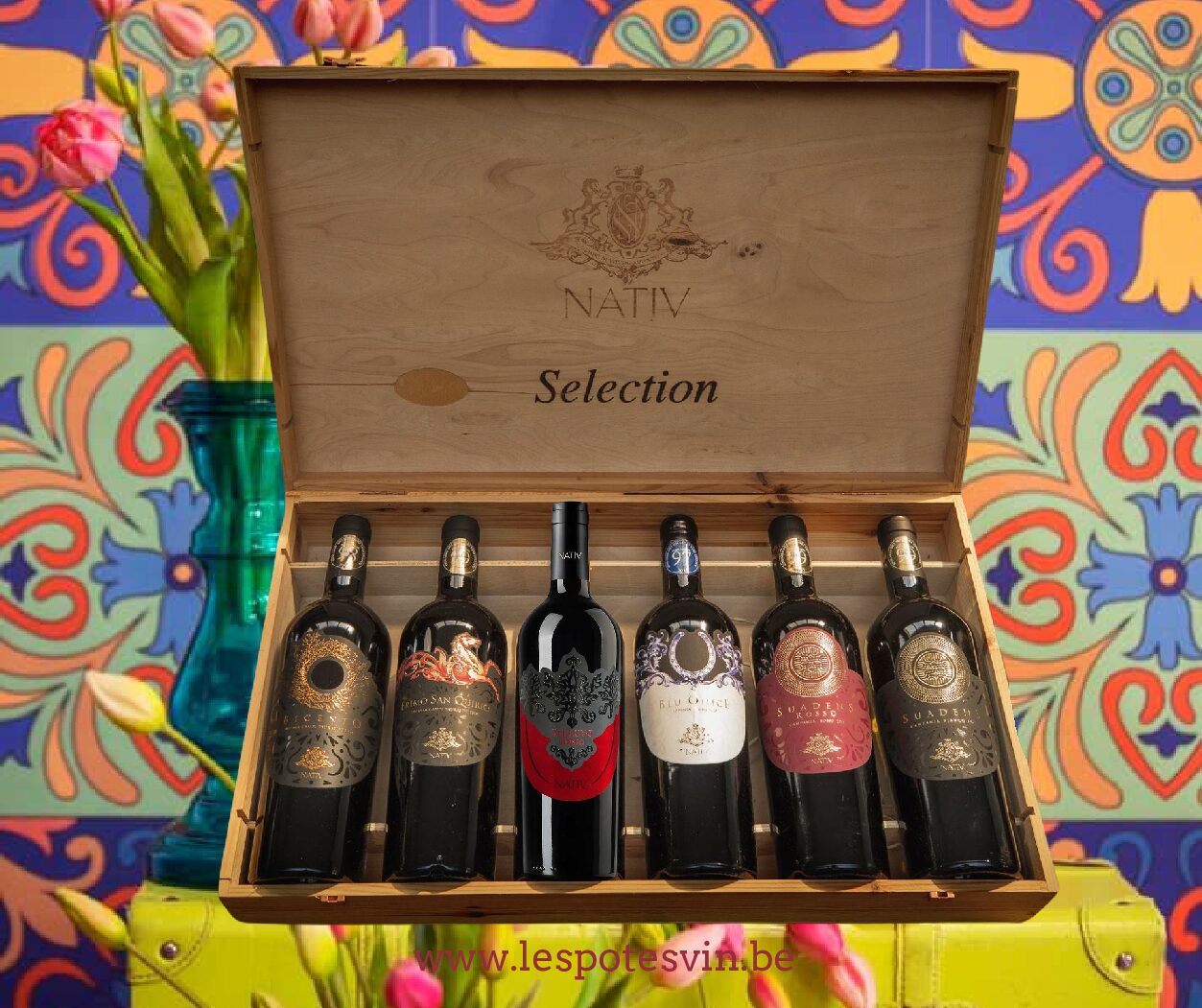 Coffret Sélection bois - NATIV - Campania 6 Btl. Bois