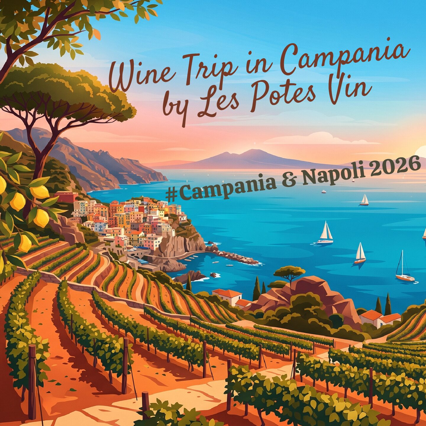 Séjour œnotouristique Campania | Napoli du 12 au 17 septembre 2026 - Je souhaite recevoir plus d'informations