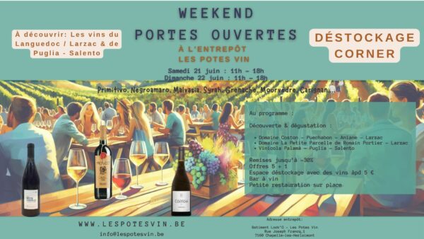 Je souhaite participer au Weekend Portes Ouvertes à l'Entrepôt 21 & 22 Juin 2025