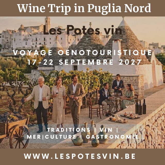 Séjour œnotouristique dans les Pouilles Nord 17-22 Septembre 2027 - Je souhaite recevoir plus d'informations