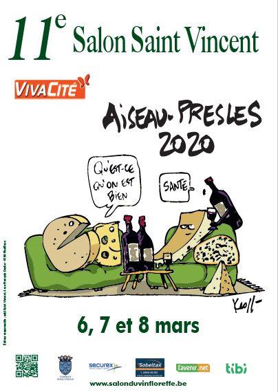 Les Potes Vin @ Salon Saint Vincent Aiseau Presles – 6 , 7, & 8 mars 2020