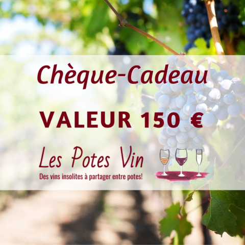 CHÈQUE CADEAU 150 €