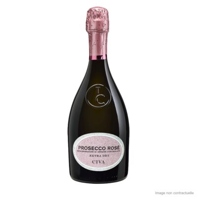 Bouteille de Prosecco Rosé Extra Dry Tenimenti Civa