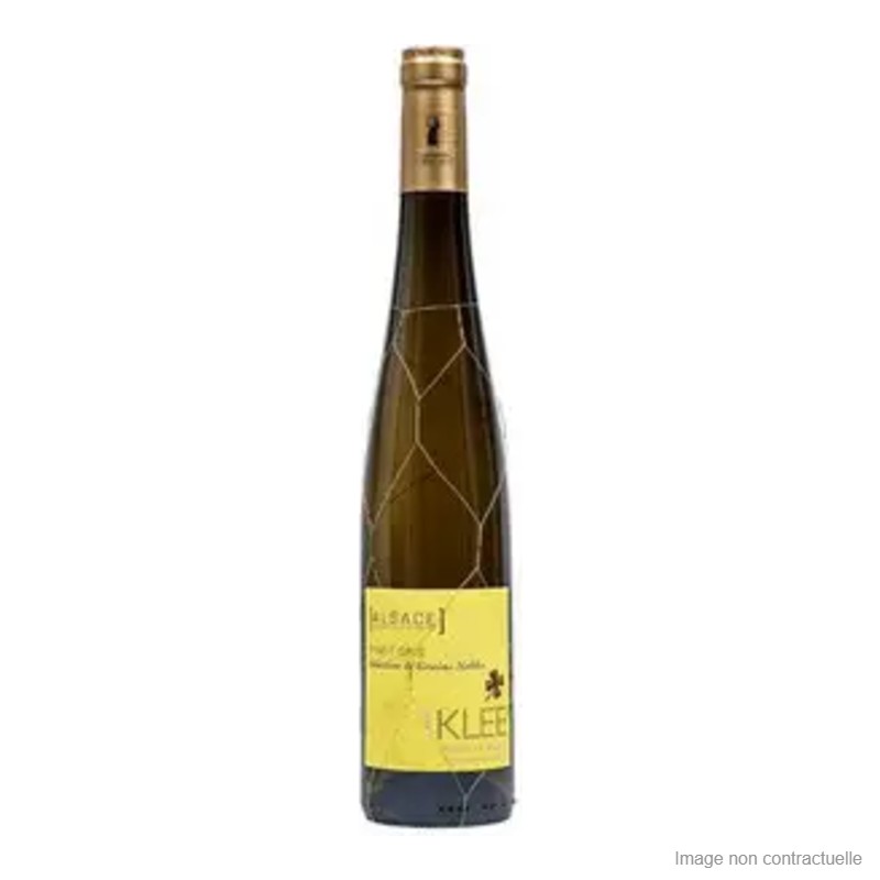 Bouteille de Pinot Gris Sélection de Grains Nobles Maison Albert Klee, Alsace