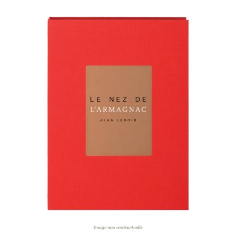 Coffret rouge Le Nez de l’Armagnac de Jean Lenoir