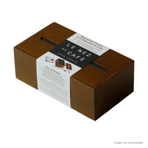 Coffret en bois Le Nez du Café, Révélation 36 arômes, Jean Lenoir