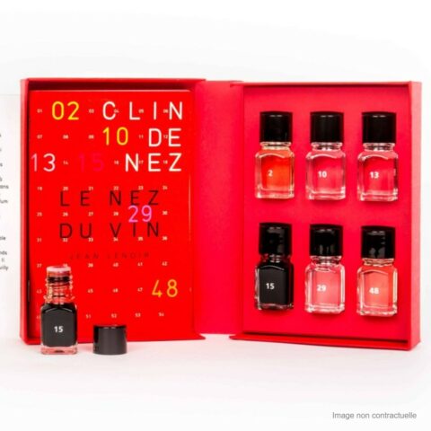 Coffret Le Nez du Vin, Clin de nez 6 arômes, Jean Lenoir