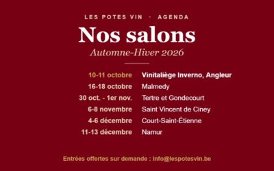 Les Potes Vin sur les salons | Automne-Hiver 2026